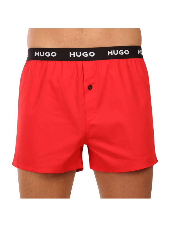 HUGO Komplet treh - moške spodnjice HUGO večbarvne