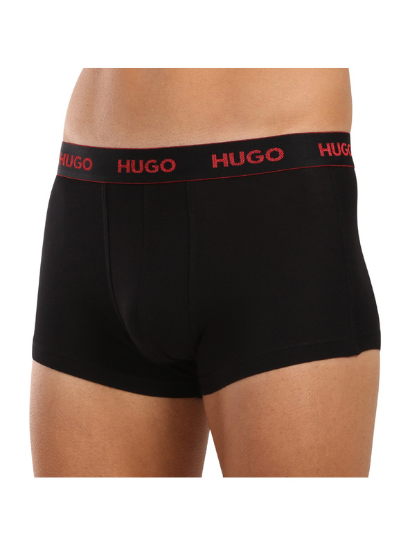 HUGO Komplet treh - moške boksarice HUGO večbarvne