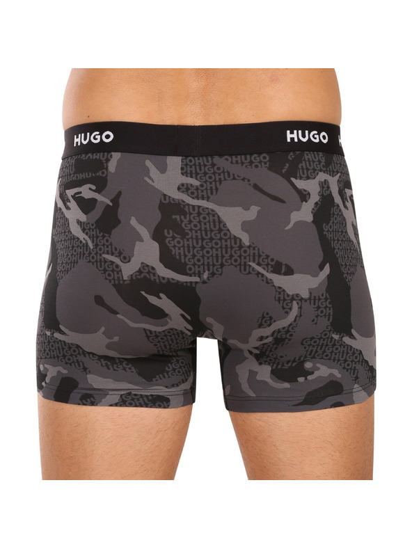 HUGO Komplet treh - moške boksarice HUGO večbarvne