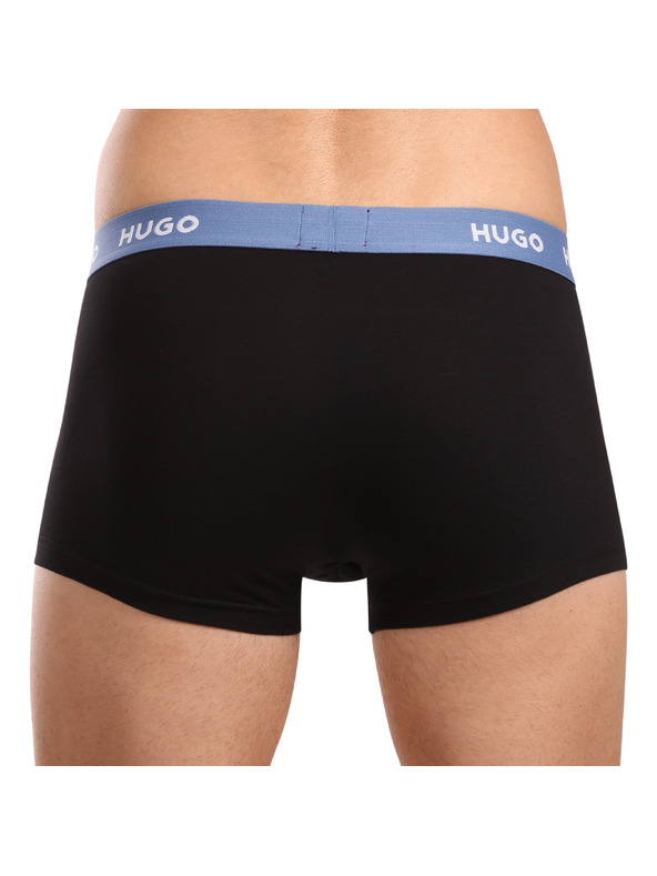 HUGO Komplet treh - moške boksarice HUGO večbarvne