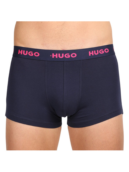 HUGO Komplet treh - moške boksarice HUGO večbarvne