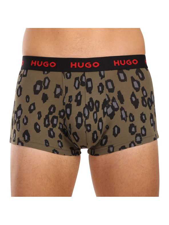 HUGO Komplet treh - moške boksarice HUGO večbarvne