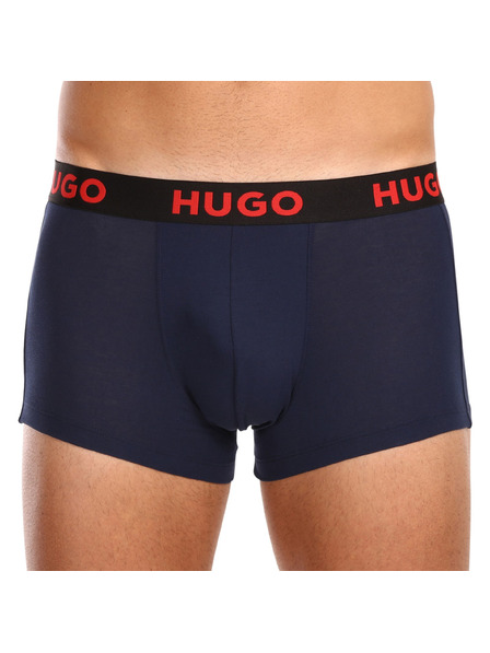 HUGO Komplet treh - moške boksarice HUGO večbarvne