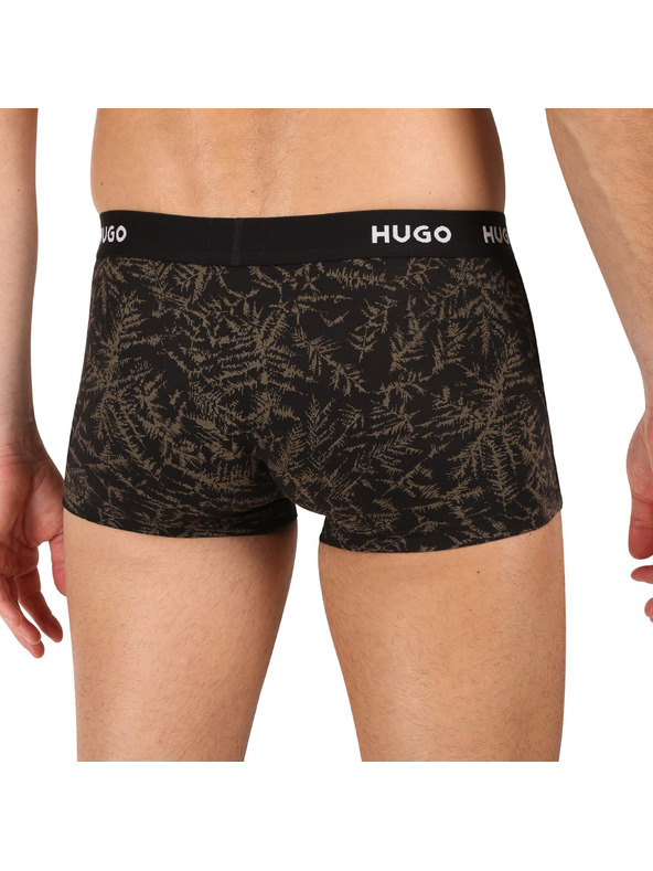 HUGO Komplet treh - moške boksarice HUGO večbarvne