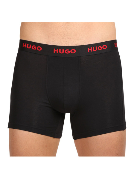 HUGO Komplet treh - moške boksarice HUGO večbarvne