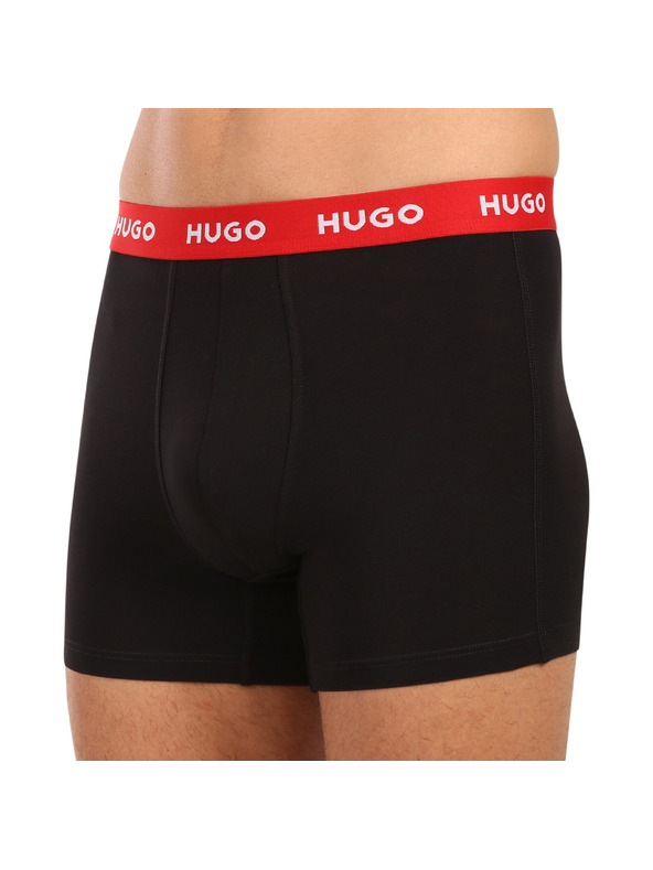 HUGO Komplet treh - moške boksarice HUGO večbarvne