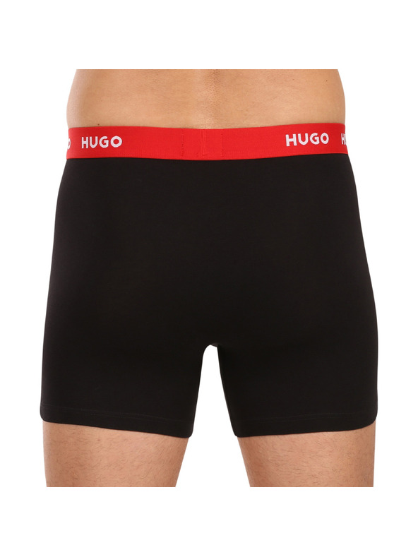 HUGO Komplet treh - moške boksarice HUGO večbarvne
