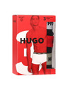 HUGO Komplet treh - moške boksarice HUGO črne
