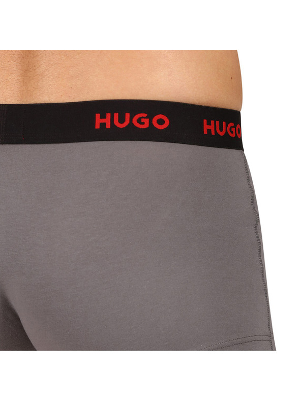 HUGO Komplet treh - moške boksarice HUGO večbarvne