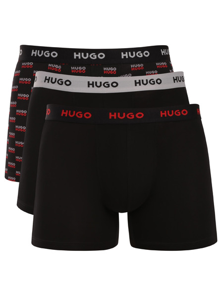 HUGO Komplet treh - moške boksarice HUGO večbarvne