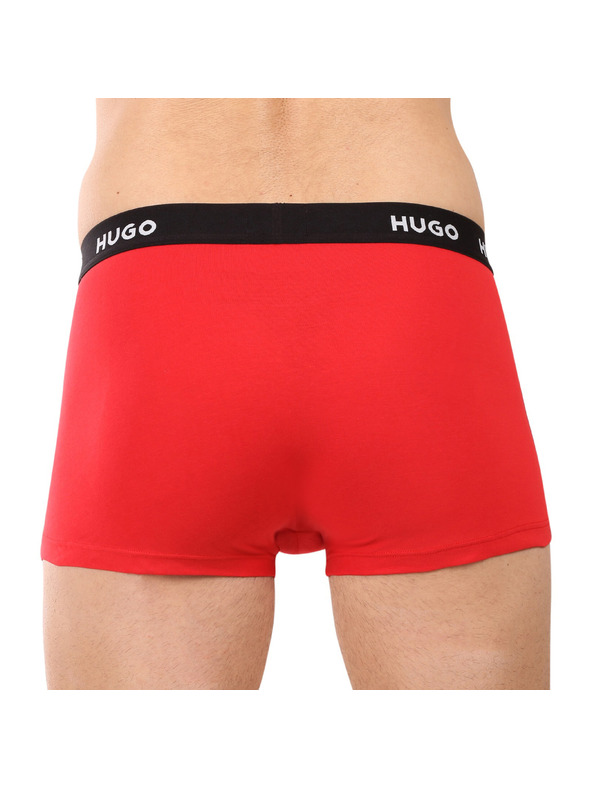 HUGO Komplet treh - moške boksarice HUGO večbarvne