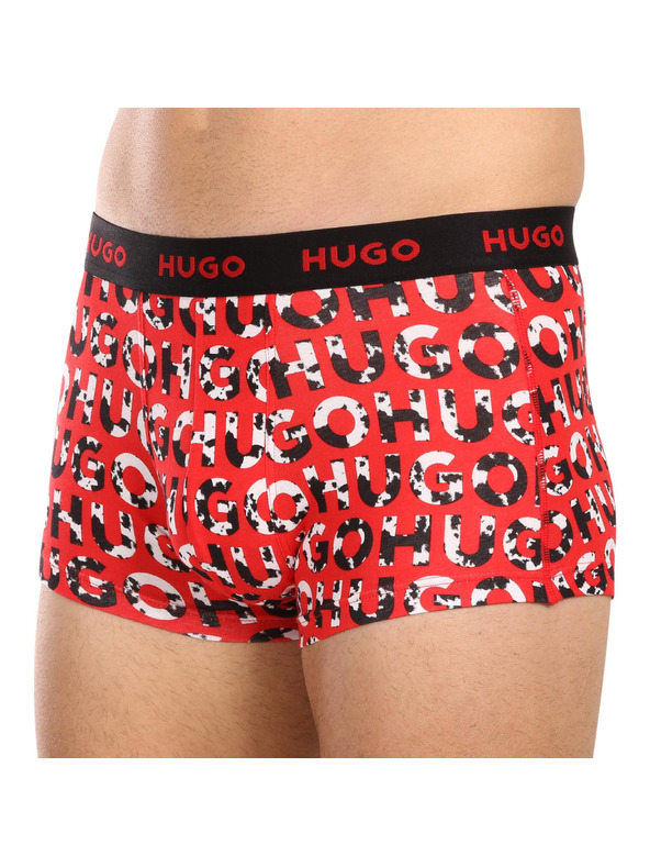 HUGO Komplet treh - moške boksarice HUGO večbarvne