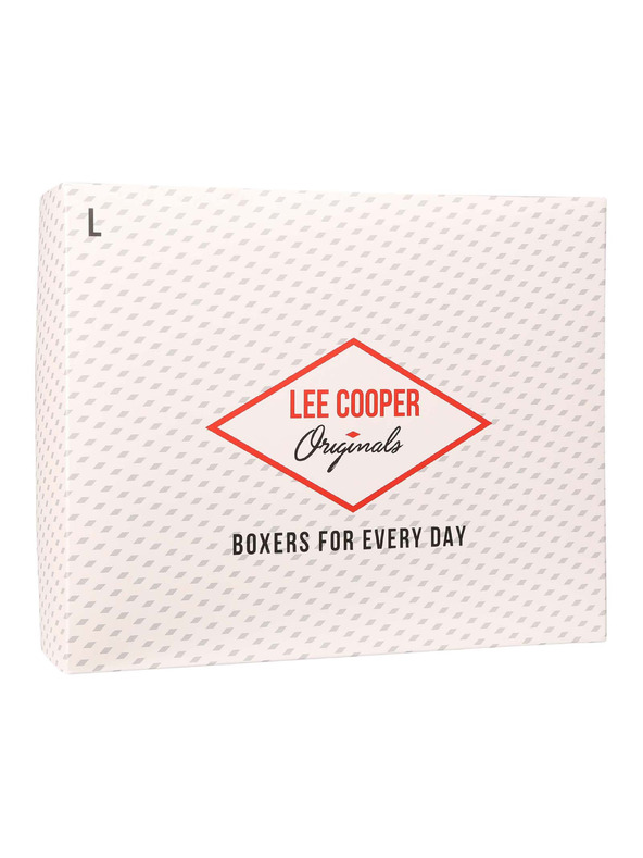 Lee Cooper Komplet desetih - moške boksarice Lee Cooper večbarvne