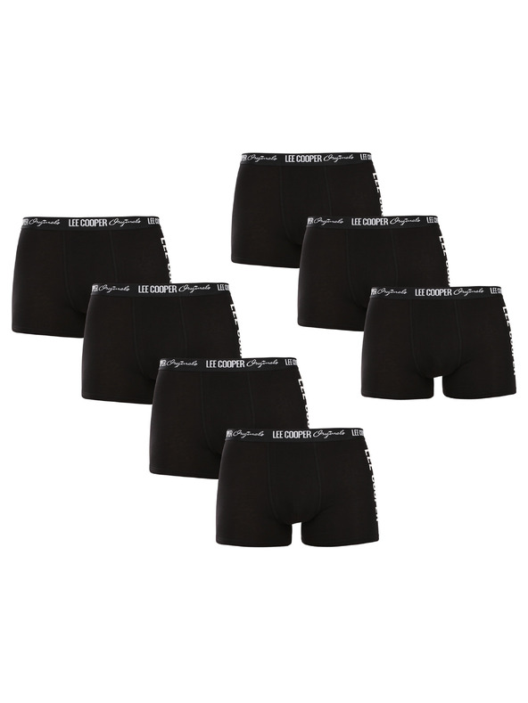 Lee Cooper Komplet sedmih - moške boksarice Lee Cooper črne