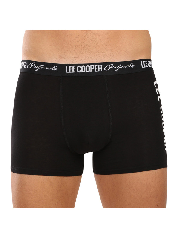 Lee Cooper Komplet sedmih - moške boksarice Lee Cooper črne