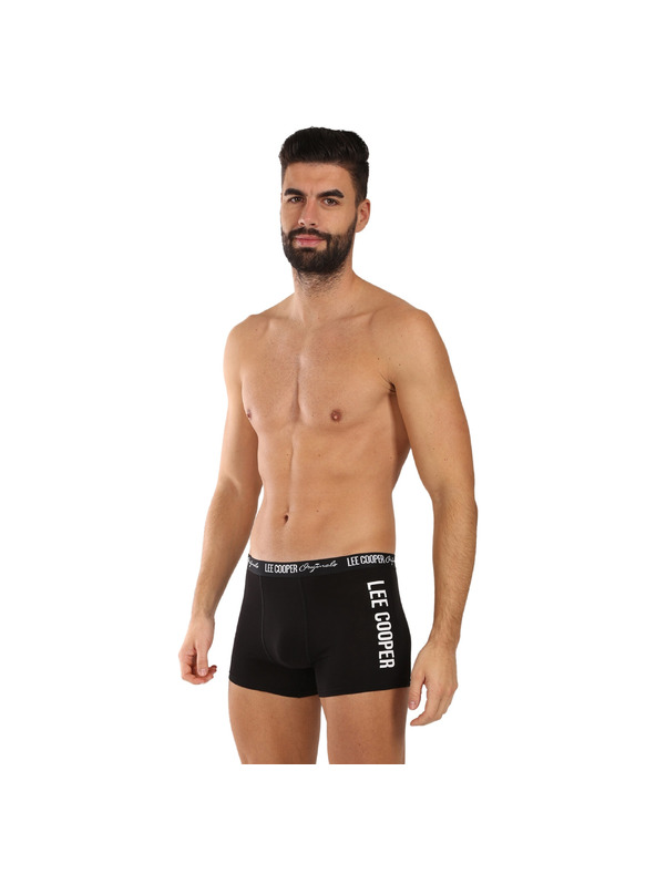 Lee Cooper Komplet sedmih - moške boksarice Lee Cooper črne