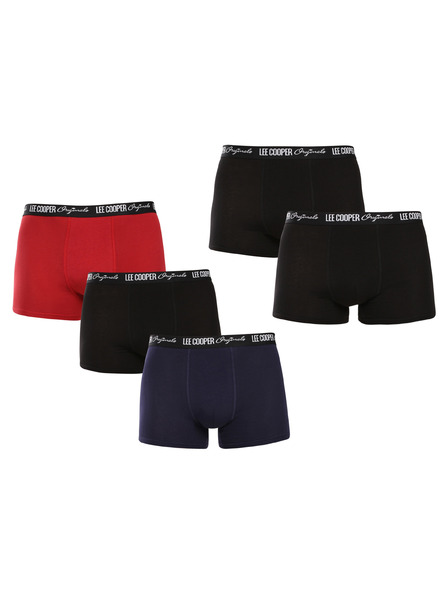 Lee Cooper Komplet petih - moške boksarice Lee Cooper večbarvne
