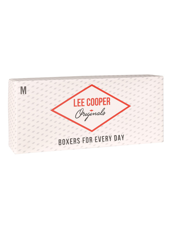Lee Cooper Komplet petih - moške boksarice Lee Cooper večbarvne