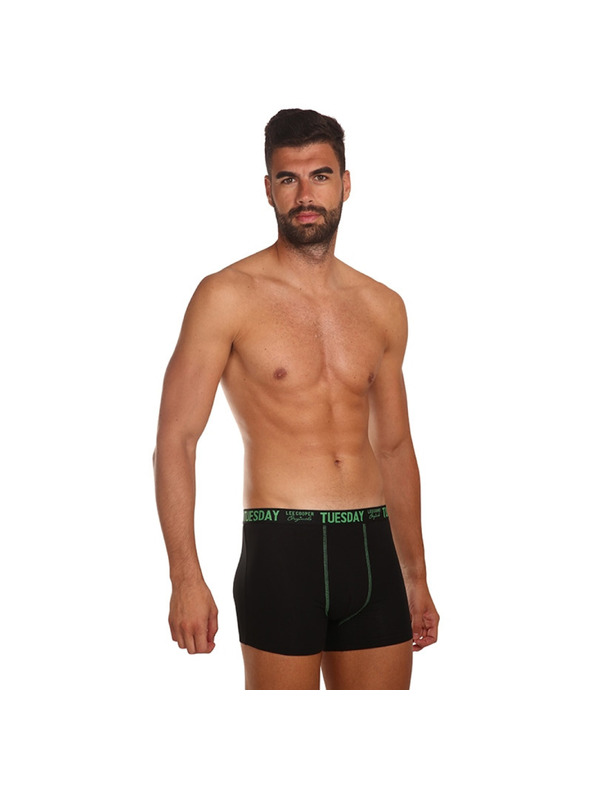 Lee Cooper Komplet sedmih - moške boksarice Lee Cooper črne