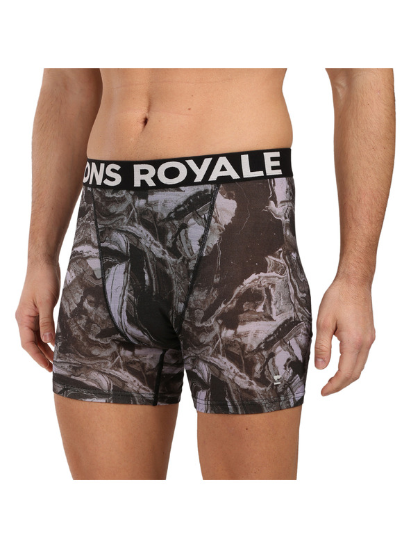 Mons Royale Moške boksarice Mons Royale merino večbarvne