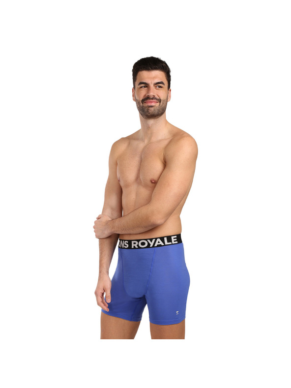 Mons Royale Moške boksarice Mons Royale merino modre
