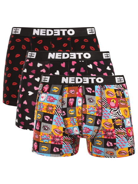 Nedeto Komplet treh - moški boksaški del Nedeto Valentinov dan večbarvni