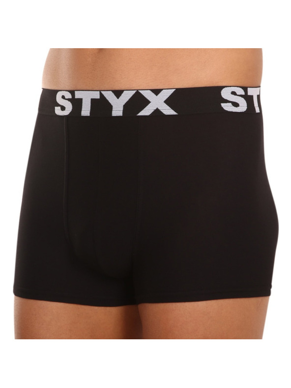 Styx Komplet petih - moške boksarice Styx športni elastičen pas večbarvne