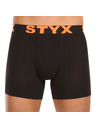Styx Komplet petih - moške boksarice Styx long športni elastičen pas črne
