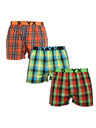 Styx Set treh - moške hlače Styx športni elastični pas večbarvne