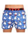 Styx Moške hlače Styx art športni elastik Božič snegovci