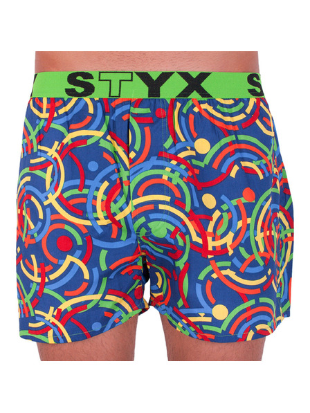 Styx Moške hlače Styx art športni elastik barvne