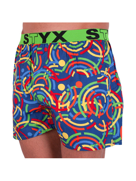 Styx Moške hlače Styx art športni elastik barvne