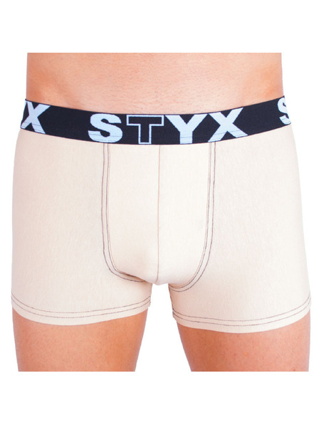 Styx Moški boksaški način Styx športni elastik bež