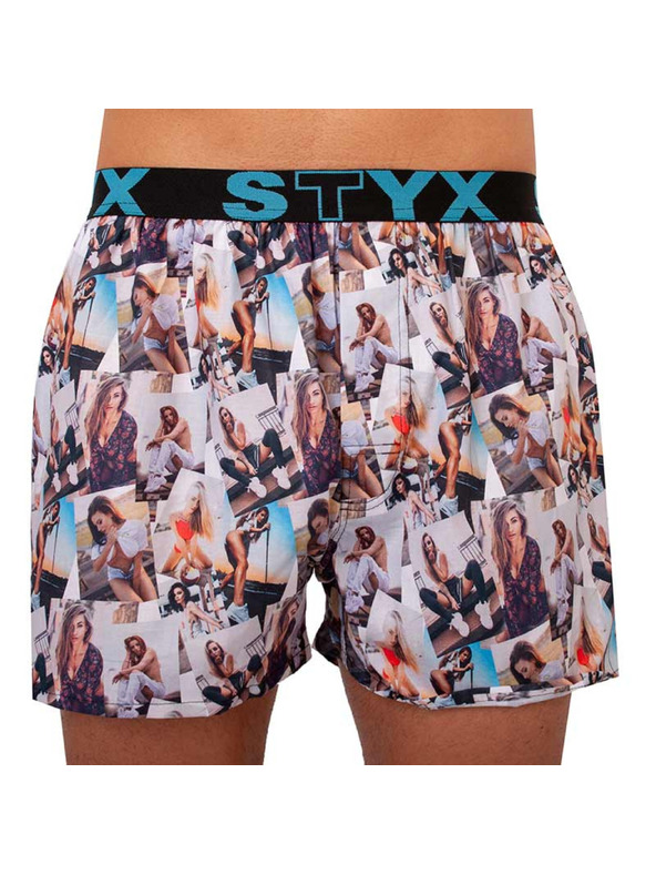 Styx Moške hlače Styx art športni elastik modeli - omejena izdaja