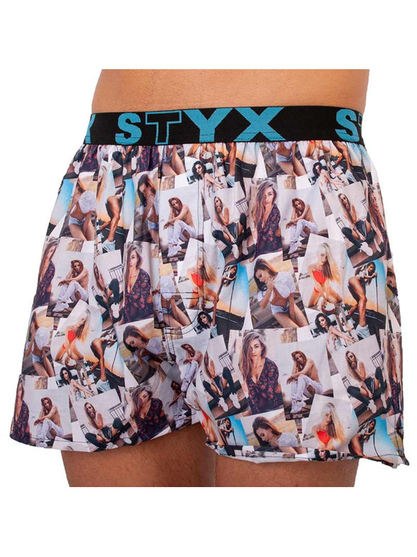 Styx Moške hlače Styx art športni elastik modeli - omejena izdaja