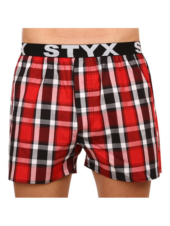 Styx Komplet petih - moške spodnjice Styx športni elastičen večbarvne