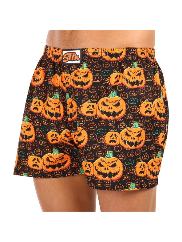 Styx Moške hlače Styx art klasični elastik nadmerek Halloween buča