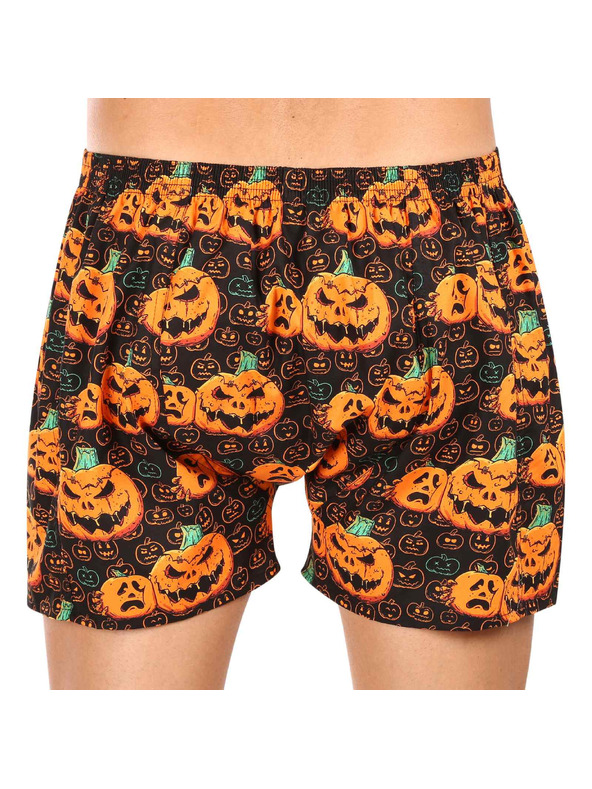 Styx Moške hlače Styx art klasični elastik nadmerek Halloween buča