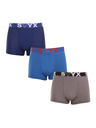 Styx Komplet treh - moške boksarice Styx sports elastic večbarvne