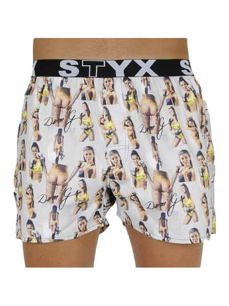 Styx Moške trenke Styx art športna guma - Deni G - omejena izdaja