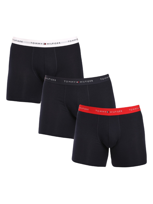 Tommy Hilfiger Komplet treh - moške boksarice Tommy Hilfiger temno modre