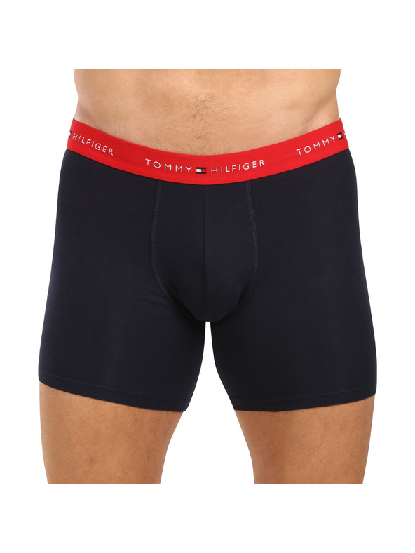 Tommy Hilfiger Komplet treh - moške boksarice Tommy Hilfiger temno modre