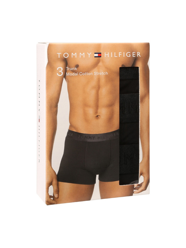 Tommy Hilfiger Komplet treh - moške boksarice Tommy Hilfiger črne