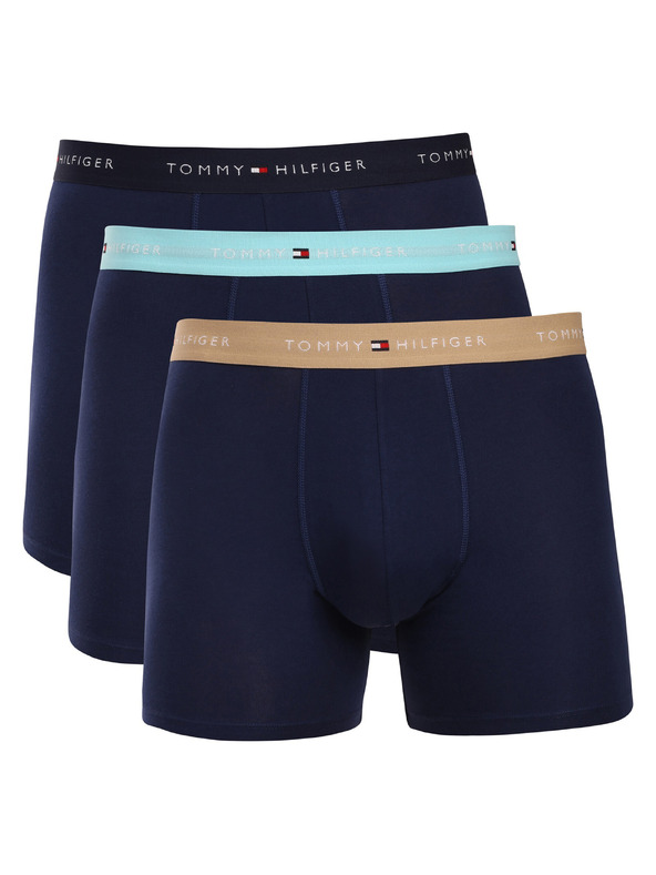 Tommy Hilfiger Komplet treh - moške boksarice Tommy Hilfiger temno modre