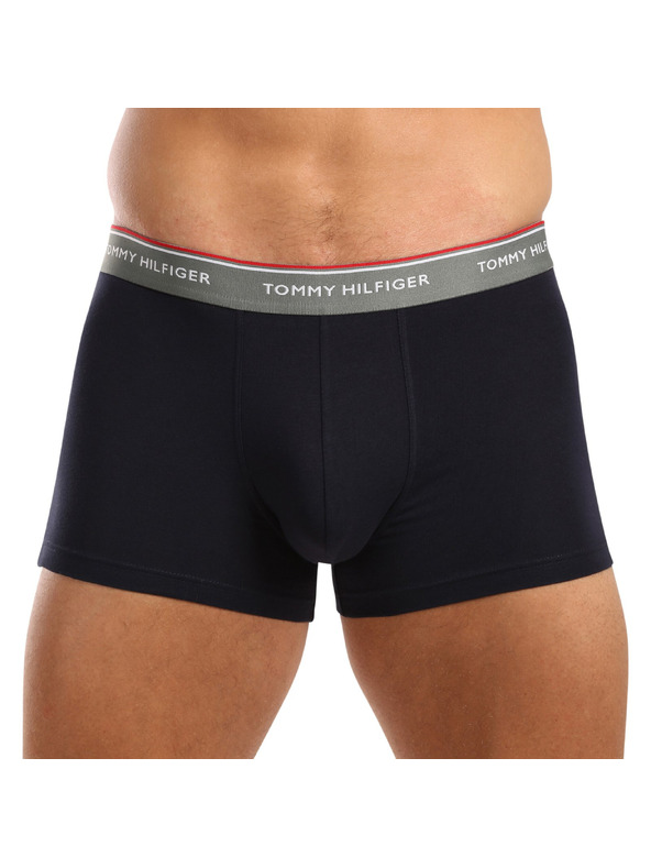 Tommy Hilfiger Komplet treh - moške boksarice Tommy Hilfiger temno modre