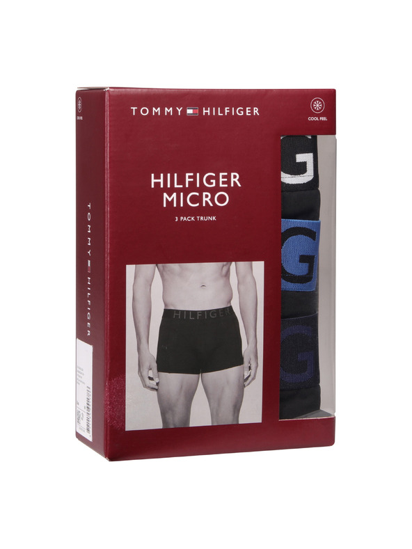 Tommy Hilfiger Komplet treh - moške boksarice Tommy Hilfiger črne