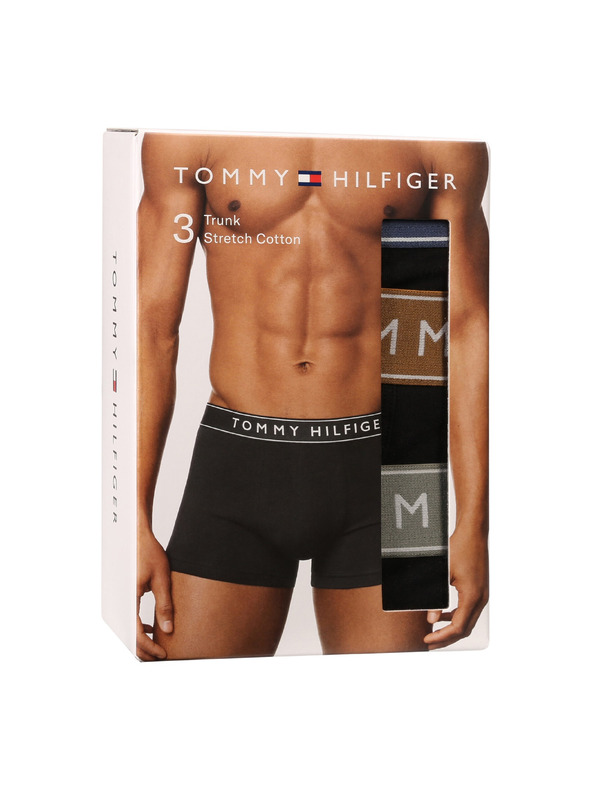 Tommy Hilfiger Komplet treh - moške boksarice Tommy Hilfiger črne