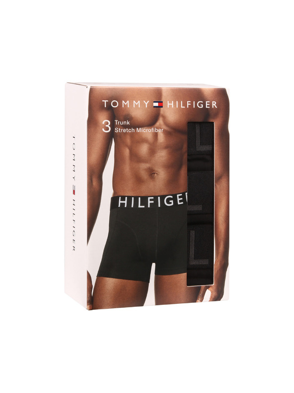 Tommy Hilfiger Komplet treh - moške boksarice Tommy Hilfiger črne