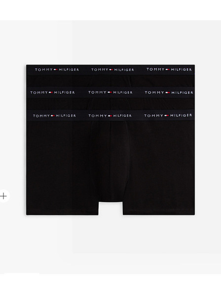 Tommy Hilfiger Komplet treh - moške boksarice Tommy Hilfiger črne nadmere