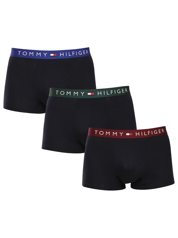 Tommy Hilfiger Komplet treh - moške boksarice Tommy Hilfiger temno modre